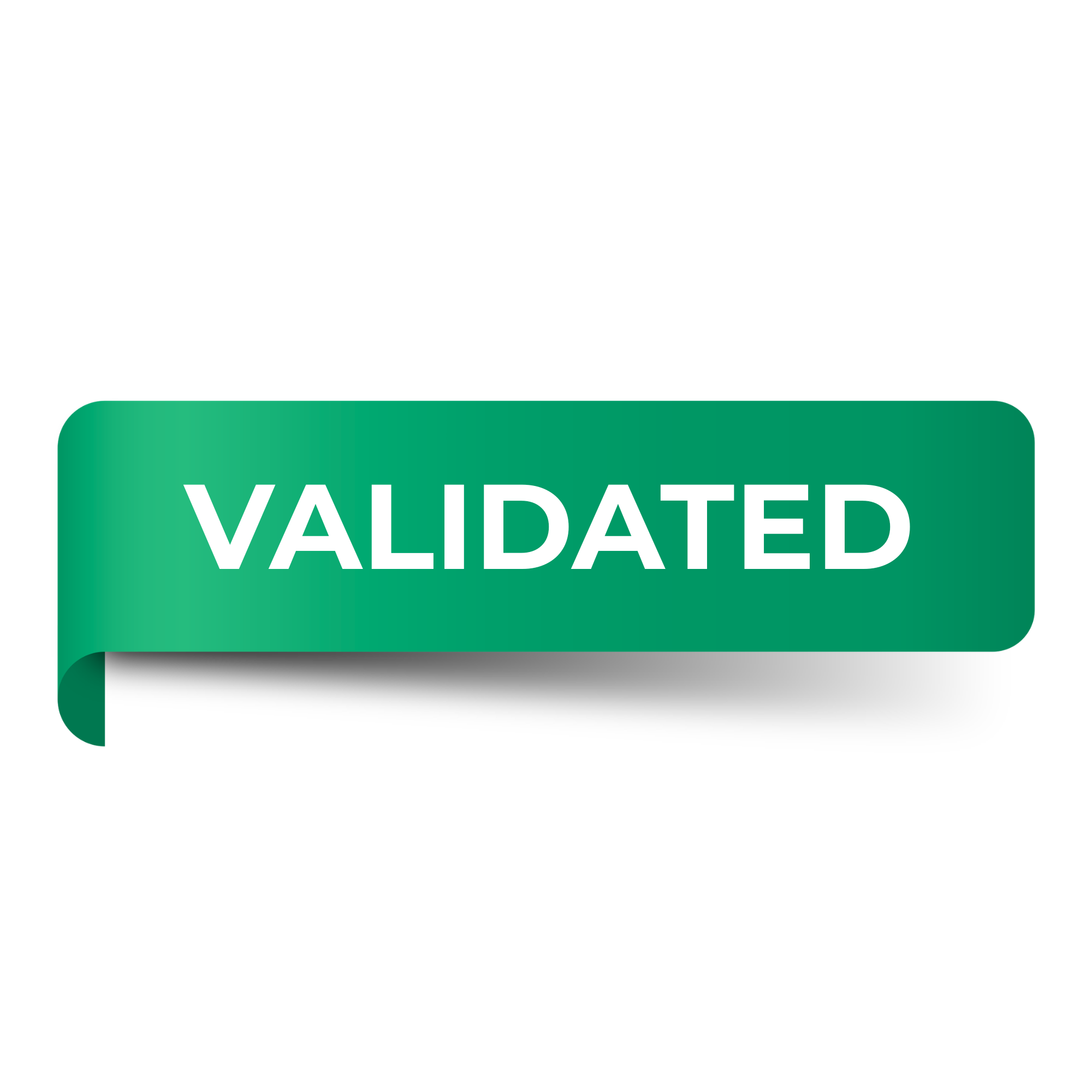 Validated badge